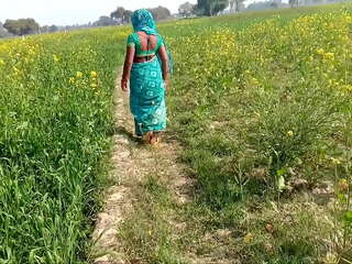 Секс Дези на открытом воздухе: Рагари доминирует над Дехати Бхауджи в полевых условиях (Бхабхи, Любитель)