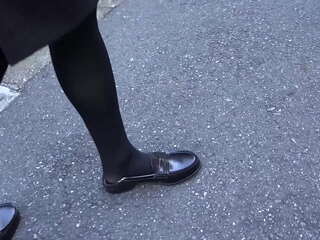 Külotlu çorap ve çoraplar: Fetişist bir video (Külot, Fetiş)