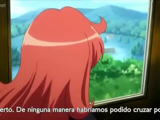 Komedie og romantikk I Zero no Tsukaima anime, Kapittel 8 (spanske undertekster) (Spansk, Erotisk massasje trondheim Anime hentai)