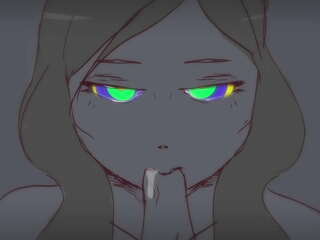 Egy domináns nő válik egy alázatos szerető hipnotikus animáció (Szuka, Animáció)